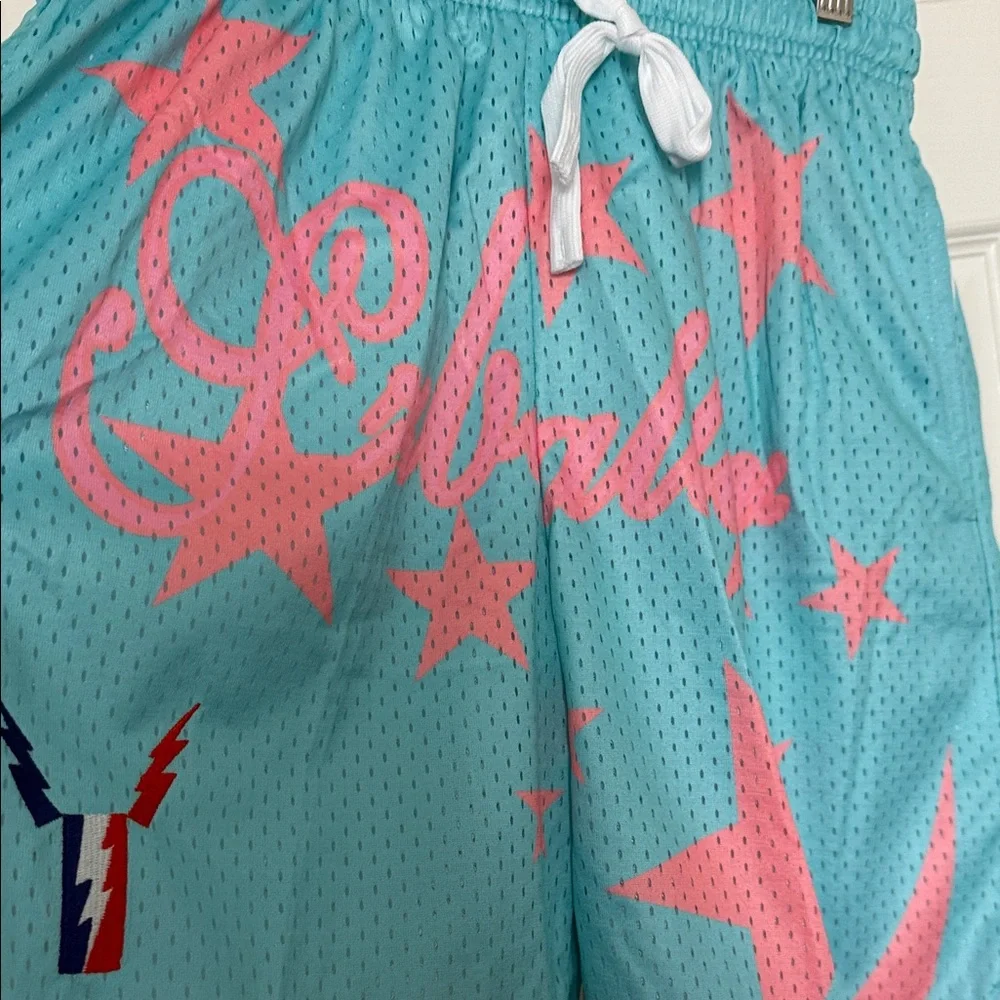 BOOMLEMON Men's Basketball Shorts Gym Training Workout Athletic Shorts Mesh Grap - Picture 3 of 6